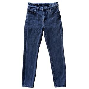 Seven For All Mankind Black High Waist Skinny Jeans 27/26